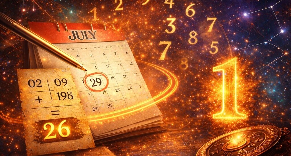 How to find lucky number from birth date