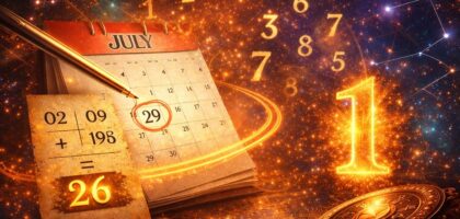 How to find lucky number from birth date